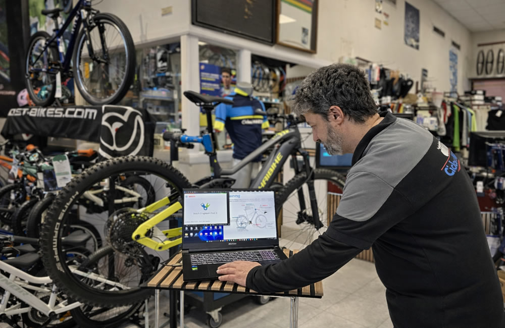 Diagnóstico técnico de una e-bike en Ciclos Martín