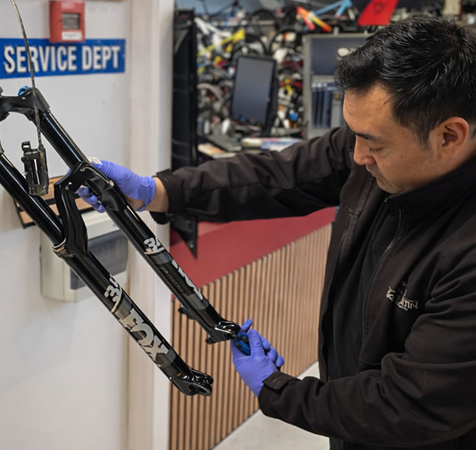 Taller y entrega de bicicleta revisada en Ciclos Martín