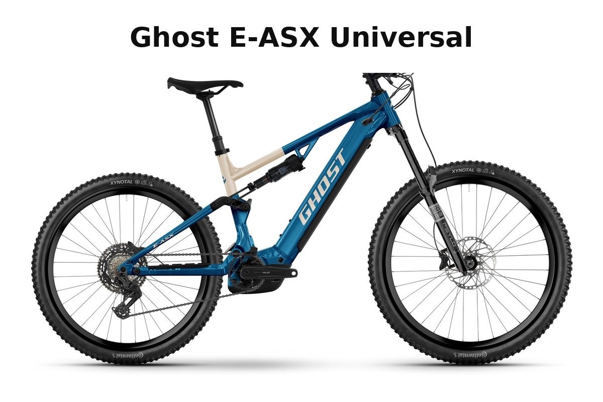 GHOST E-ASX Universal e-bike de doble suspensión