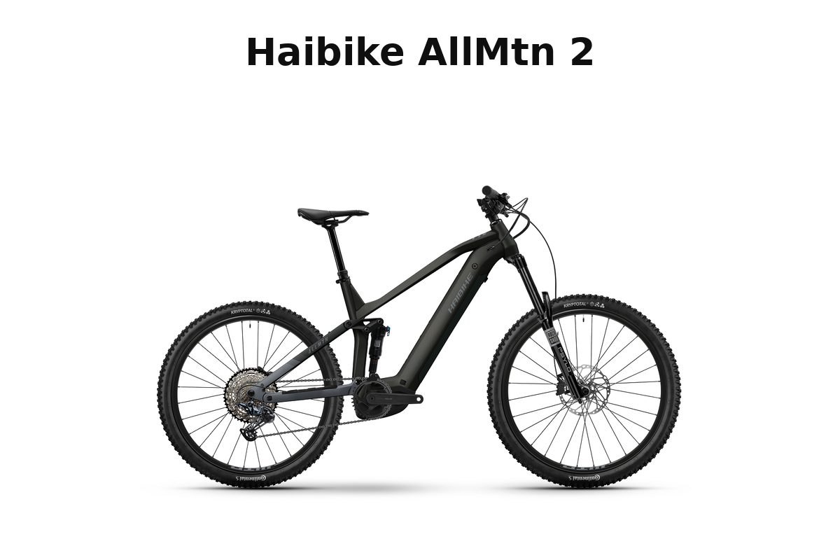 Haibike AllMtn 2 e-bike de doble suspensión