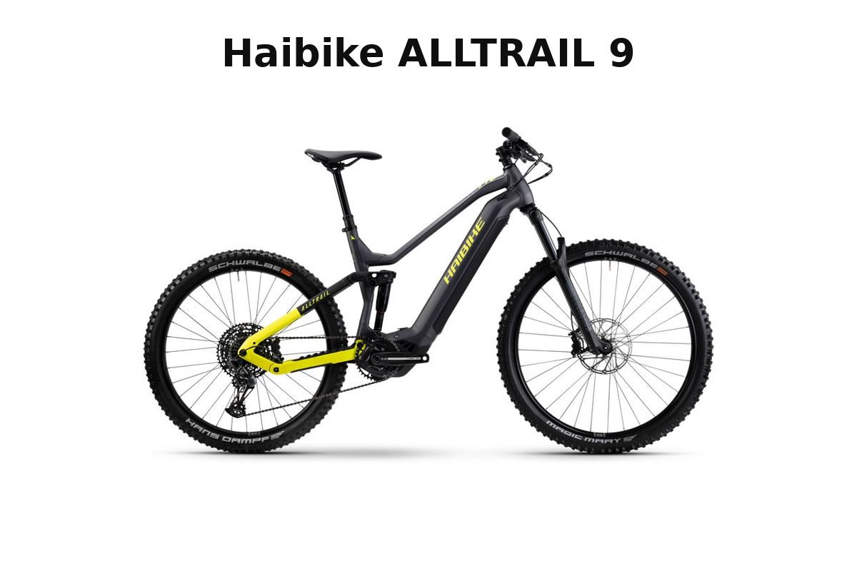 Haibike AllTrail 9 e-bike de doble suspensión